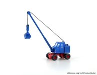 MiNis LC4702 - N - Fuchs F 301 Bagger mit Schaufel - blau/rot